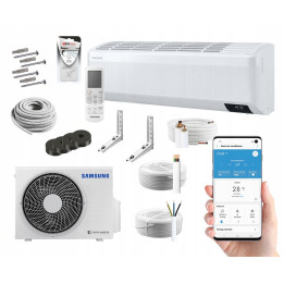Klimatyzacja SAMSUNG Wind-Free Avant Ai 2,5kW Grzanie Zestaw 3mb
