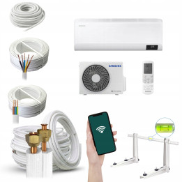 Klimatyzacja ścienna SAMSUNG Cebu WiFi Smart 2,5kW Grzanie Zestaw 7mb