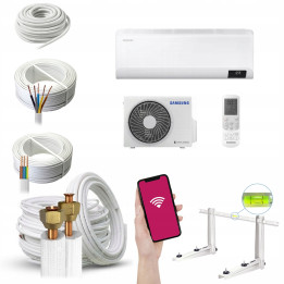 Klimatyzacja ścienna SAMSUNG Cebu WiFi Smart 5kW Grzanie Zestaw 3mb