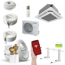 Klimatyzator Kasetonowy sufitowy Gree U-Match Plus 10,5kW Zestaw 6mb
