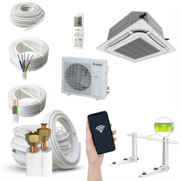 Klimatyzator Kasetonowy Gree U-Match Plus 3,5 kW Zestaw Zestaw 6mb