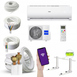 Klimatyzator HAIER TAYGA PLUS WIFI 5kW 19dB Zestaw 7mb