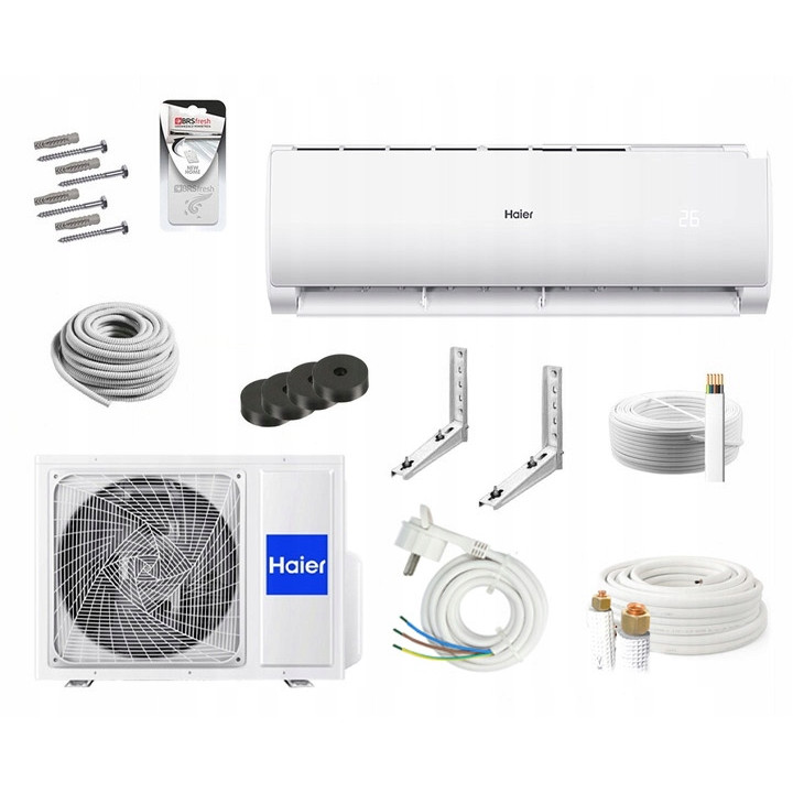 Klimatyzator HAIER TAYGA PLUS WIFI 5kW 19dB Zestaw 7mb