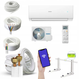 Klimatyzator Split HEIKO QIRA 3,5kW Wifi Jonizator Zestaw 3mb
