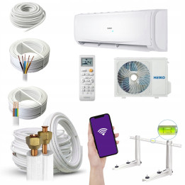 Klimatyzator Split HEIKO BRISA 5 kW WIFI PILOT Zestaw 4mb