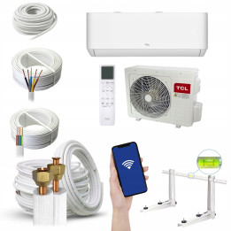 Klimatyzator TCL Elite Series XAB1 5kW cicha praca, do biura Zestaw 4mb