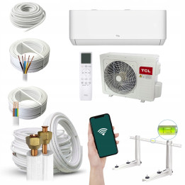 Klimatyzator TCL Elite Series XAB1 2,6kW cicha praca, I Feel, Zestaw 7mb