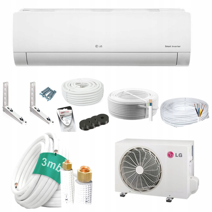 KLIMATYZACJA LG Standard 2 Klima 3,5kW WiFi Pilot Zestaw 3mb