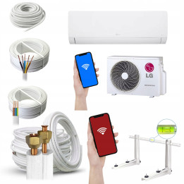 Klimatyzator ścienny domowy LG DUALCOOL WZ 3,5kW 40m2 WiFi Zestaw 5mb