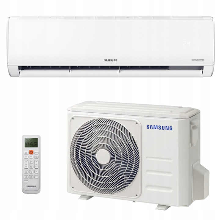 KLIMATYZACJA ścienna SAMSUNG AR35 do domu biura Grzanie 3,5kW Zestaw 5mb