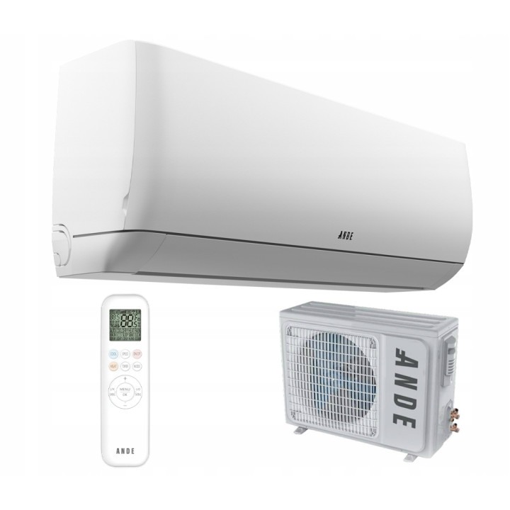 Klimatyzacja Klimatyzator ANDE Jupiter 3,5KW UV Wifi iClean Zestaw 7mb