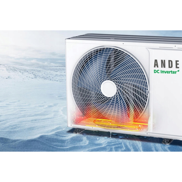 Klimatyzacja Klimatyzator ANDE Jupiter 3,5KW UV Wifi iClean Zestaw 4mb