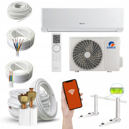 Klimatyzator ścienny GREE Amber Prestige 7,0kW WiFi, Zestaw 4mb