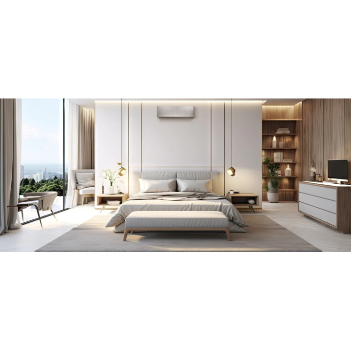 Klimatyzator domowy Gree Airy Dark 7,1kW WiFi Grzanie Zestaw 7mb