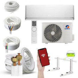 Klimatyzator domowy Gree Airy White 7,1kW WiFi Grzanie Zestaw 7mb
