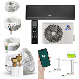 Klimatyzator domowy Gree Airy Dark 3,5kW WiFi Grzanie Zestaw 4mb