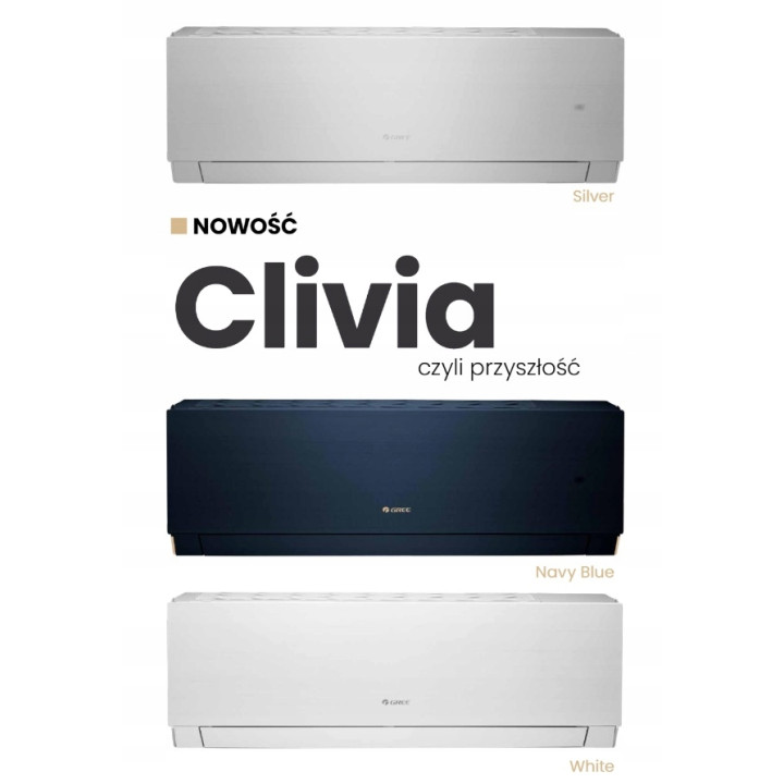Klimatyzacja GREE Clivia 7 kW UV-C samodzielny Grzanie Zestaw 6mb
