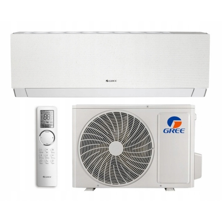 Klimatyzacja ścienna Gree Clivia Beige Stone 7,1kW nowy Zestaw 4mb