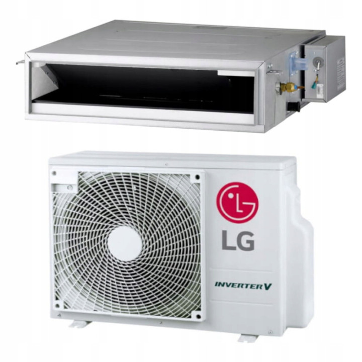 Klimatyzator kanałowy LG Standard-Inverter CL24F 6,8 kW WiFi R32 Zestaw 4mb