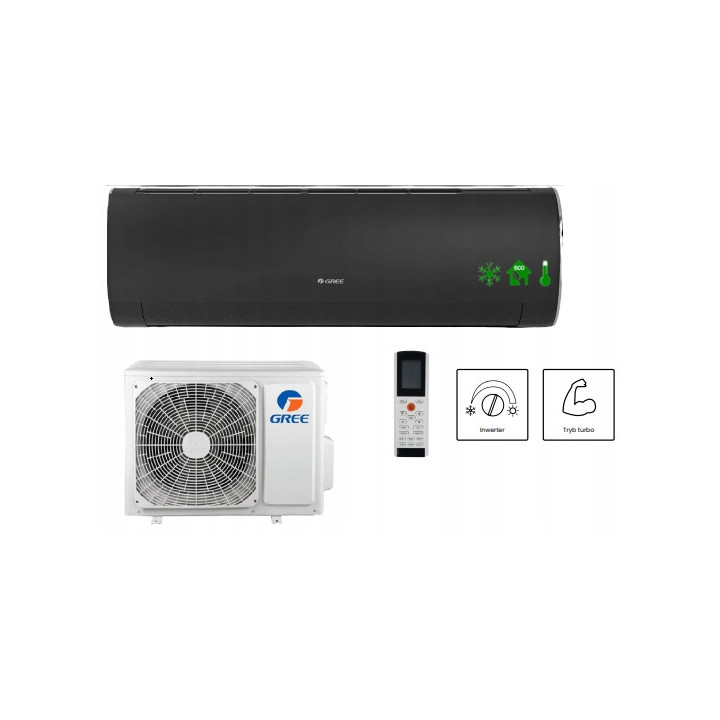 KLIMATYZACJA ścienna GREE Fairy Silver 7kW WiFi Zestaw 6mb
