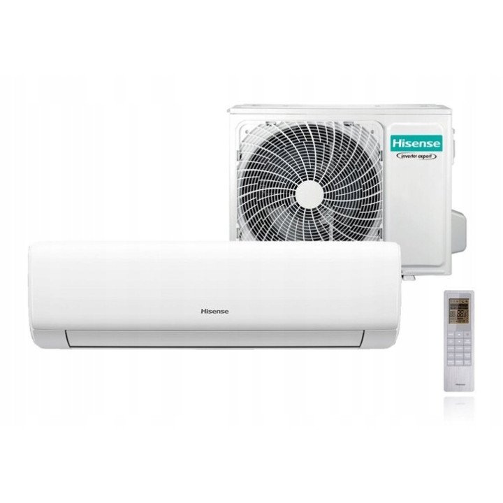Klimatyzator ścienny Hisense Wings Comfort 3,2 kW WiFi Zestaw 7mb