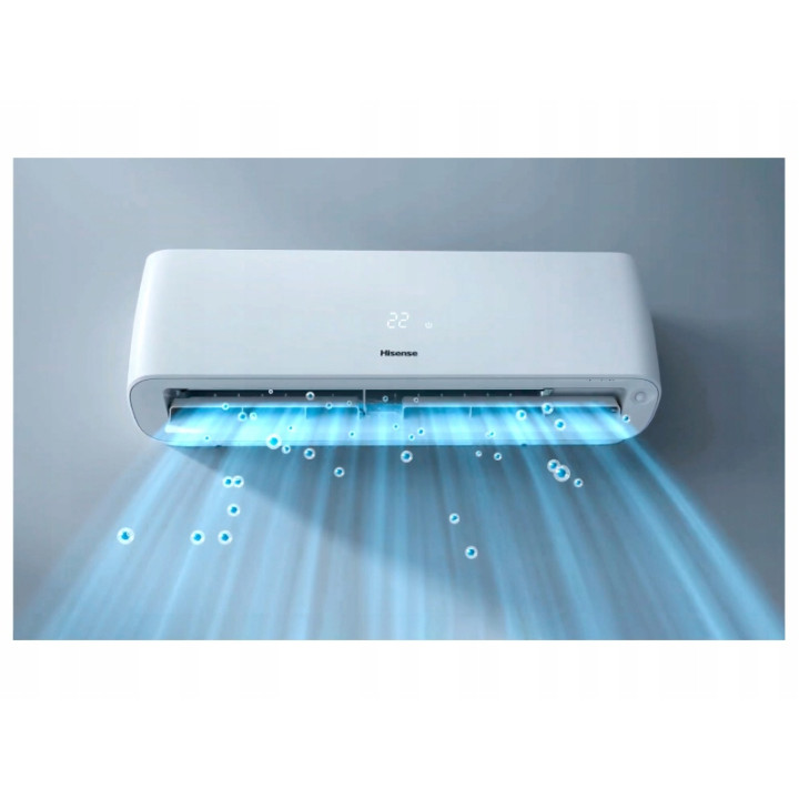 Klimatyzator ścienny Hisense Wings Comfort 3,2 kW WiFi Zestaw 3mb