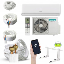 Klimatyzator ścienny Hisense Expert Comfort 2,6 kW z WiFi + Zestaw 3mb
