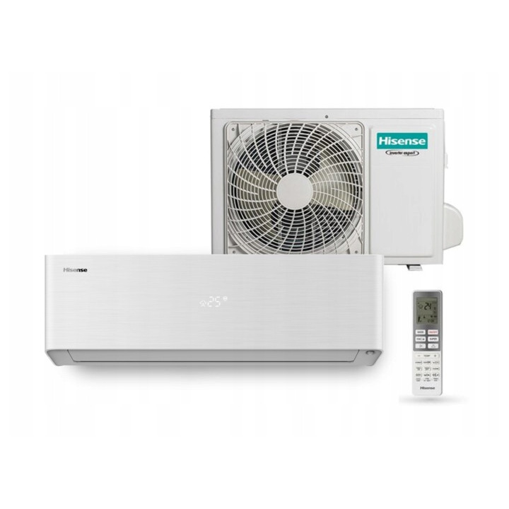Klimatyzator z grzaniem Hisense 2,6 kW Energy Pro X z WiFi i Zestaw 6mb