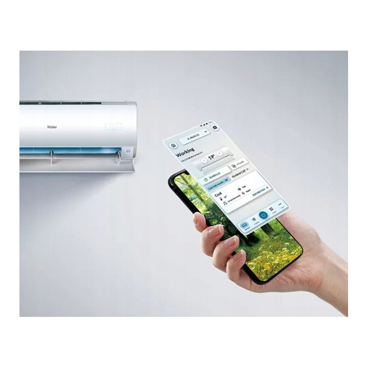 Klimatyzator Haier Revive Plus Black Shine 3,5 kW WiFi R32 Zestaw 4mb