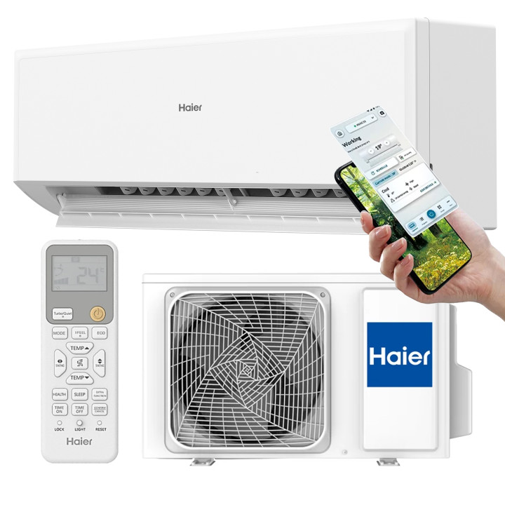 Klimatyzacja Haier REVIVE Plus 6,8KW Wifi 3d iFeel Cichy Zestaw 3mb