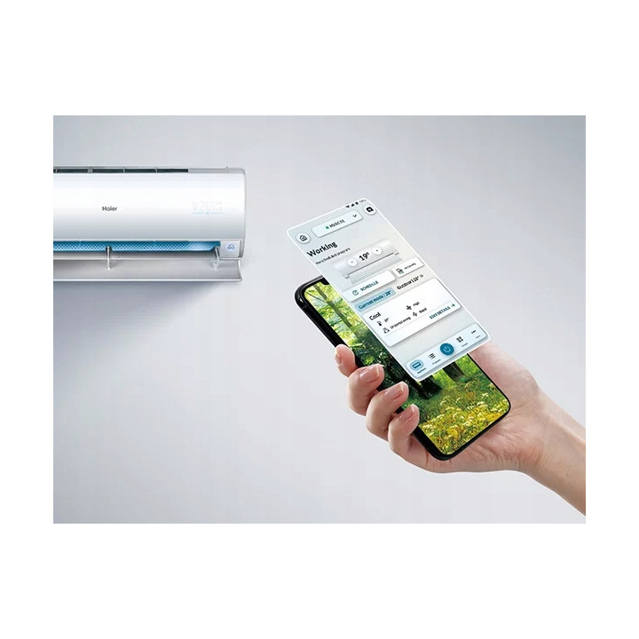 Klimatyzacja Haier REVIVE Plus 6,8KW Wifi 3d iFeel Cichy Zestaw 3mb