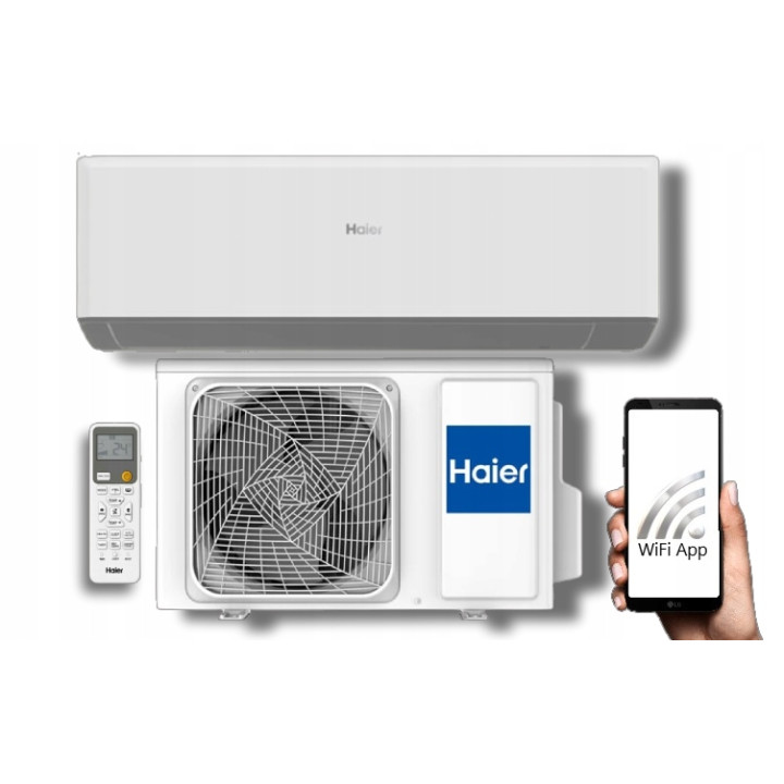 Klimatyzacja Haier REVIVE Plus 3,5KW Wifi 3d iFeel Cichy Zestaw 7mb