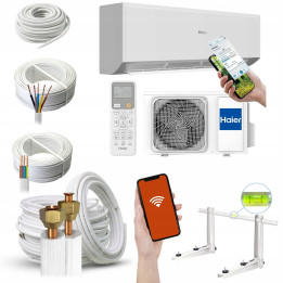 Klimatyzacja Haier REVIVE Plus Coanda Plus Wifi 3d iFeel Cichy Zestaw 4mb
