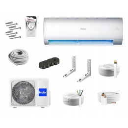Klimatyzator HAIER Pearl Plus UV-C WiFi 2,6kW Klimatyzacja Zestaw 3mb