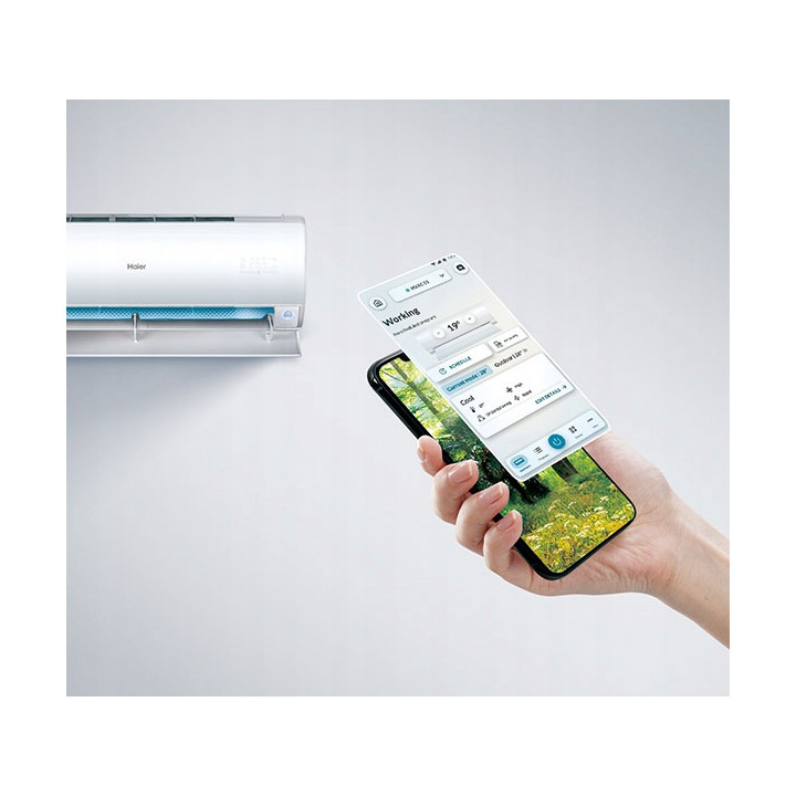 Klimatyzator HAIER Pearl Plus UV-C WiFi 2,6kW Klimatyzacja Zestaw 3mb