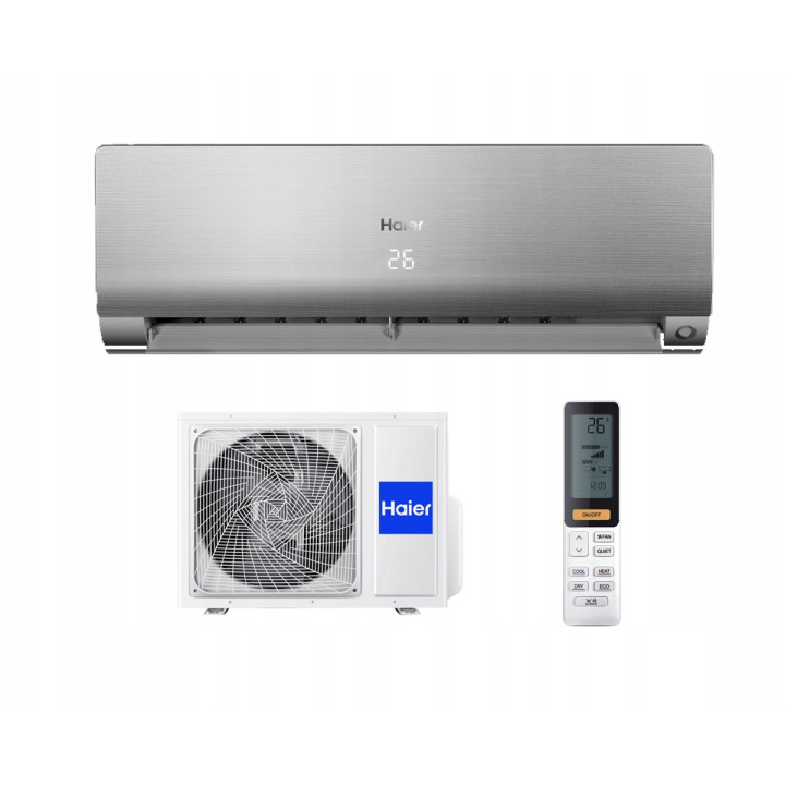 Klimatyzacja Haier FLEXIS Nordic Silver 3,5Kw Zestaw 6mb