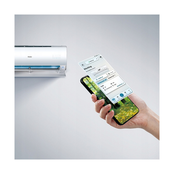 Klimatyzator HAIER FLEXIS Plus WiFi UV-C 7kW Klimatyzacja Zestaw 4mb