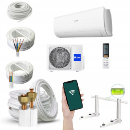 Klimatyzator HAIER FLEXIS Plus WiFi UV-C 7kW Klimatyzacja Zestaw 4mb