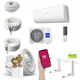 Klimatyzator HAIER FLEXIS Plus WiFi UV-C 3,5kW Klimatyzacja Zestaw 5mb