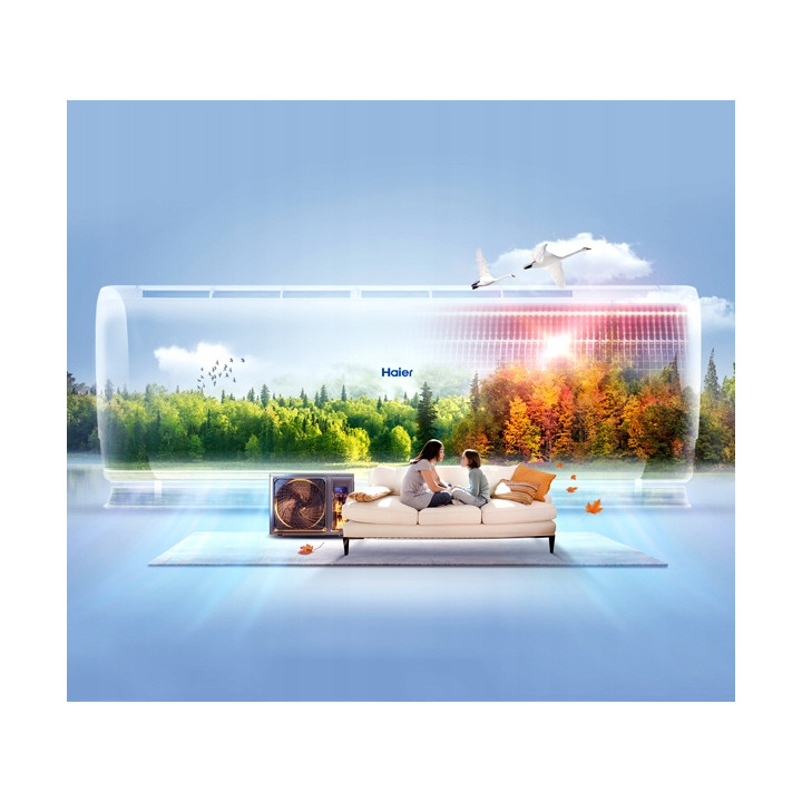 Klimatyzator HAIER FLEXIS Plus WiFi UV-C 3,5kW Klimatyzacja Zestaw 3mb