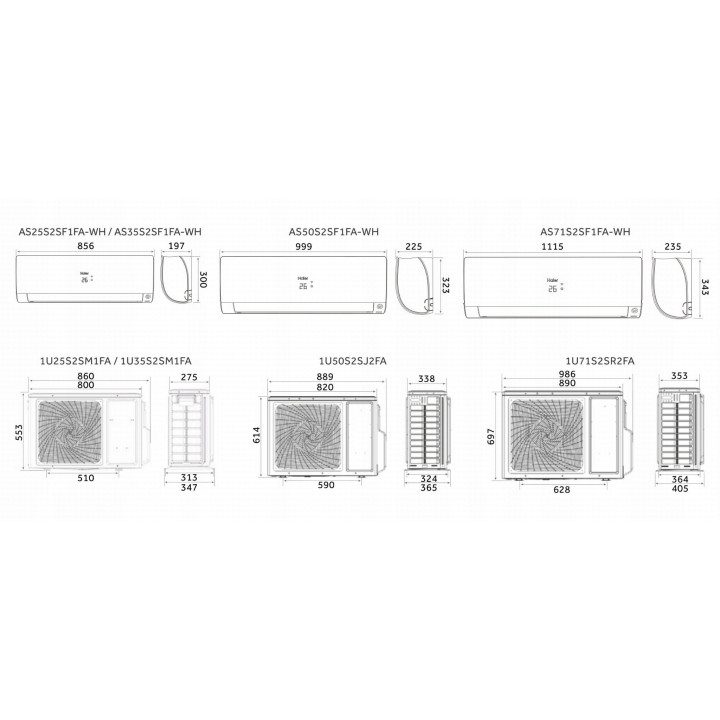 Klimatyzator HAIER FLEXIS Plus WiFi UV-C 3,5kW Klimatyzacja Zestaw 3mb