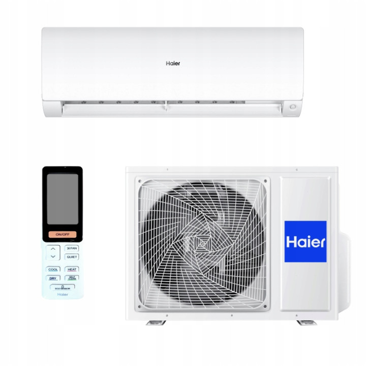 Klimatyzator Haier Flexis Plus White Matt 2,6 kW WiFi R32 Zestaw 6mb