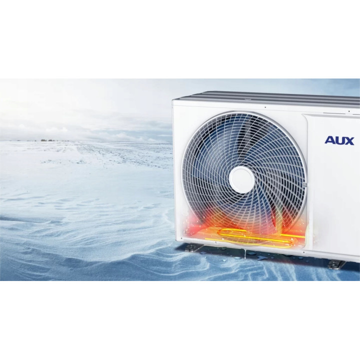 Klimatyzator kanałowy AUX AUX-C-60CAD 16kW dyskretny, grzałka Zestaw 3mb