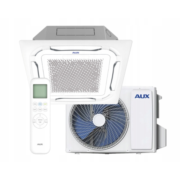 Klimatyzator kasetonowy AUX AUX-C-48CAC 14 kW ogrzewanie, Wi-Fi Zestaw 3mb