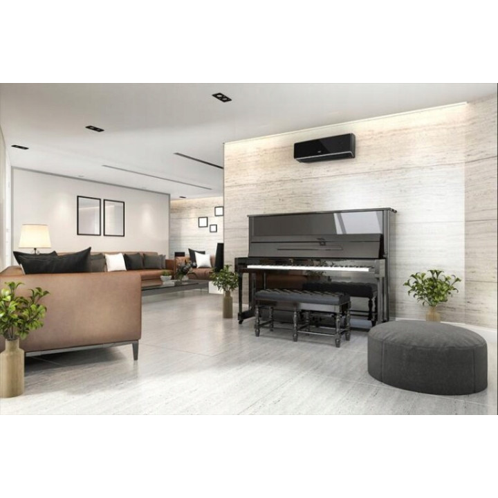 Klimatyzator ścienny AUX Halo Deluxe 2,75 kW WiFi grzanie, Zestaw 7mb