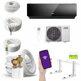 KLIMATYZACJA Ścienna AUX J-Smart ART 7,2kW WiFi Ciepło Zestaw 5mb