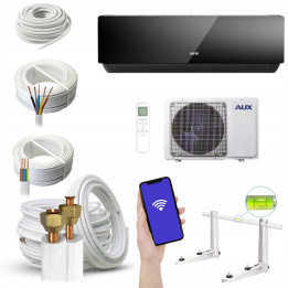 KLIMATYZACJA Ścienna AUX J-Smart ART 5,3kW WiFi Ciepło Zestaw 3mb
