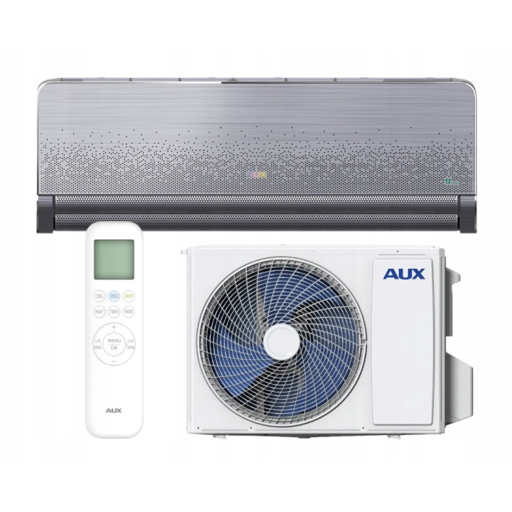 Klimatyzator ścienny AUX C-Pro 2,7kW energooszczędny, Zestaw 4mb