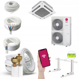 Klimatyzator kasetonowy LG UT36FH 9,5 kW WiFi Zestaw 4mb