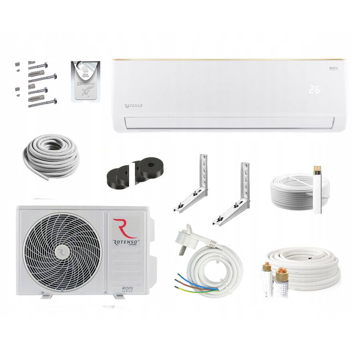 Klimatyzator ROTENSO RONI 3,4kW WiFi eMOTO 4D Zestaw 3mb